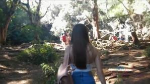 Winter enjoys a day out, and strokes you to cum.